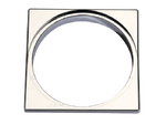 Porta-Grelha-para-Grelha-Redonda-Quadrado-ABS-150mm-Cromado---Luconi
