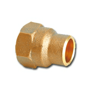 Conector Fêmea sem Anel Cobre Bronze NPT - Eluma