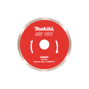 Disco Diamantado Concreto 110 Mak Fast Liso 08800 - MAKITA