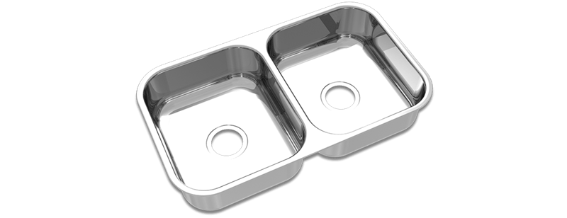 Cuba-Dupla-para-Valvula-412-Retangular-Aco-Inox-Luxo-CD34-700x400x170mm-Polido---Mekal