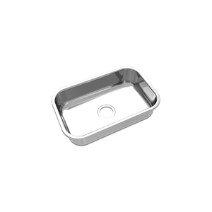 Cuba Simples para Válvula 312 Retangular Aço Inox Extra CS02 560x350x170mm Polido - Mekal