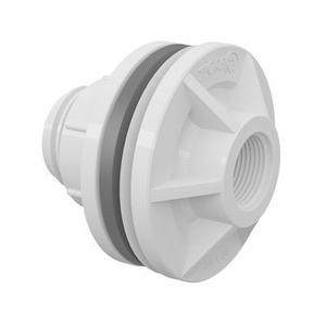 Adaptador com Anel para Caixa D´Água PVC Roscável Branco - Tigre