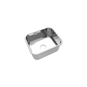 Cuba Simples para Válvula 312 Retangular Aço Inox Extra CS50 500x400x170mm Polido - Mekal