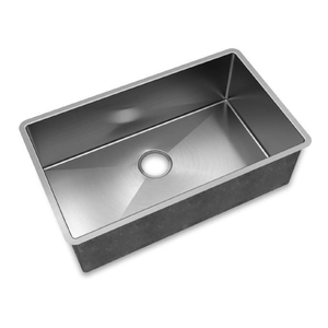 Cuba Simples Retangular Aço Inox LR70 700x400x230mm Escovado - Mekal