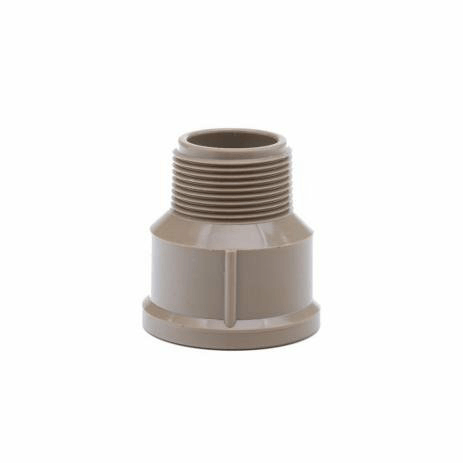 Adaptador-Curto-Bolsa-e-Rosca-PVC-Soldavel-25mm-x-3-4--Marrom---Tigre