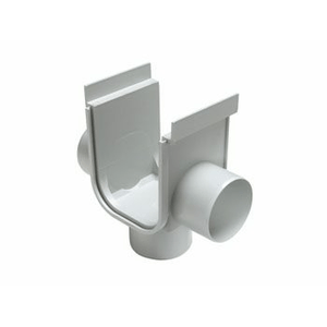 Bocal para Calha de Piso com Saída Inferior e 2 Laterais Reforçado DN 130x148mm - Tigre