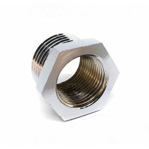 Bucha de Redução Latão 12x14mm Cromado - Mundial
