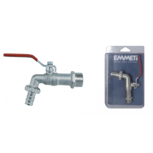 Torneira para Jardim Esfera com Trava 1/2" DN15 Cromado - EMMETI