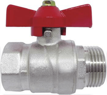 Valvula-de-Esfera-Macho-Femea-com-Borboleta-Plena-3-4--DN20-Vermelha---EMMETI