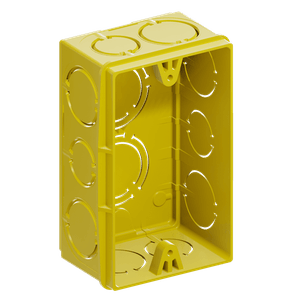 Caixa de Luz PVC Tigreflex 4x2" Amarelo - Tigre