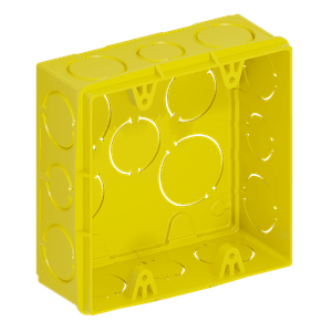 Caixa de Luz Tigreflex 4x4" Amarelo - Tigre