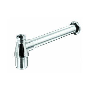 Sifão para Pia e Tanque Regulável 1 1/2 x 2"" 300mm Cromado - Esteves