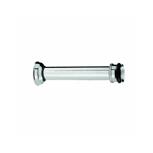 Tubo de Ligação para Bacia Ajustável 1 1/2"" 25cm Cromado - Esteves