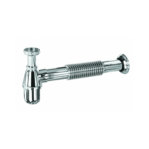 Sifão para Lavatório Corrugado TS30 1 x 1 1/2" 30cm Cromado - Esteves