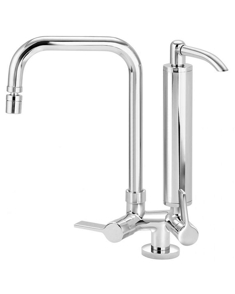 Torneira-para-Cozinha-de-Mesa-com-Filtro-1-4-de-Volta-C62-Cromado---Esteves