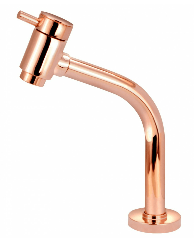 Torneira-para-Lavatorio-de-Mesa-1-4-de-Volta-Bica-Baixa-Fit-1197-Rose---Esteves