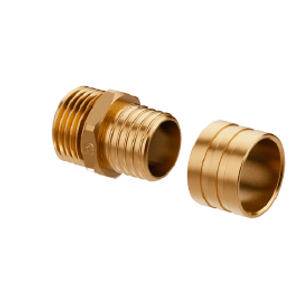 Conector Macho com Anel Deslizante ClicPex 32x1" - Tigre