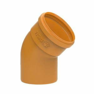 Curva 45 Curta Coletor Esgoto 100mm Ocre - Tigre