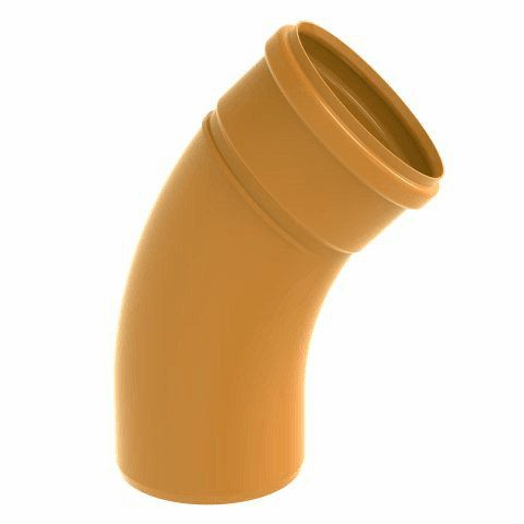 Curva-45-PB-Coletor-Esgoto-150mm-Ocre---Tigre