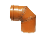 Joelho-90-Bolsa-Bolsa-PVC-Ocre-200mm---Plastfran