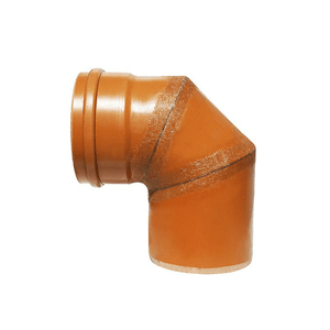 Joelho 90 Bolsa Bolsa PVC Ocre - Plastfran