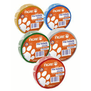 Fita Isolante Color 18mm x 10m Verde - Tigre