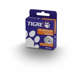 Fita Veda Rosca 18mm x 25m - Tigre