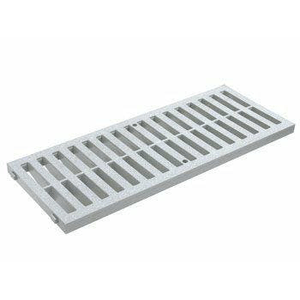 Grelha para Calha de Piso DN 200x500mm Veículos  Cinza - Tigre