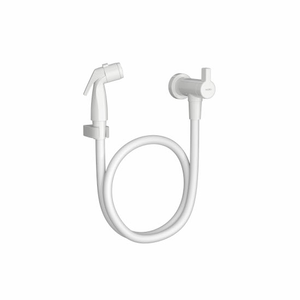 Ducha Higiênica com Registrador Level Branco - Hydra Corona