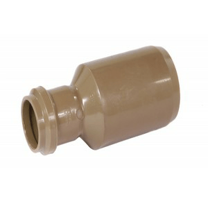 Redução Ponta Bolsa PVC PBA 75x60mm - Plastfran