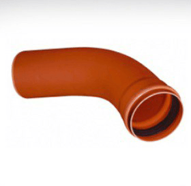 Curva-45-200mm-Ocre---Plastfran