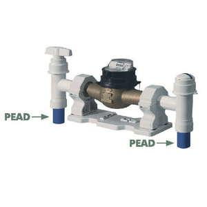 Cavalete PAD Sabesp PEAD 3/4" - Polierg