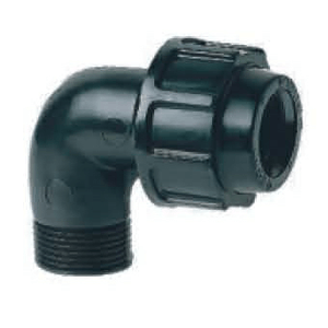 Joelho 90 Rosca Macho PEAD 20x3/4" - Polierg