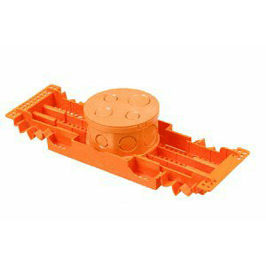 Caixa de Passagem com Suporte para Lajota Fundo Móvel Octogonal 4x4" - Tigre