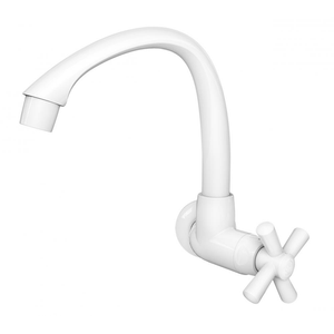 Torneira para Cozinha de Parede Tigre Cross Multiuso 1/2 a 3/4" Branco - Tigre Metais