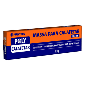 Massa para Calafetar Poly 350g - Pulvitec