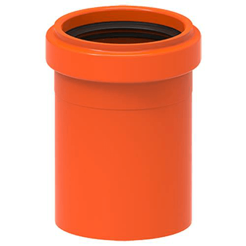 Luva-Simples-Esgoto-Redux-40mm-Laranja---Tigre