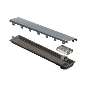 Ralo Linear Versatille Elleve 50cm Inox - Ralo Linear