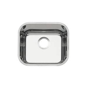 Cuba Simples para Válvula 312 Retangular Aço Inox 340x400x140mm Polido - Tramontina