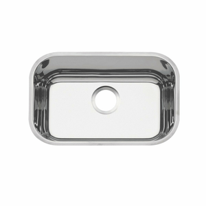Cuba Simples para Válvula 312 Retangular Aço Inox Extra 300x470x170mm Alto Brilho - Tramontina