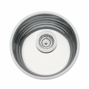 Cuba Simples para Válvula 412 Redondo Aço Inox Prime 350x180mm Polido - Tramontina