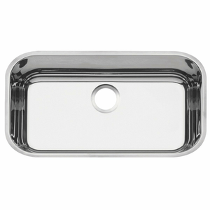 Cuba Simples para Válvula 412 Retangular Aço Inox Extra 560x340x170mm Alto Brilho - Tramontina