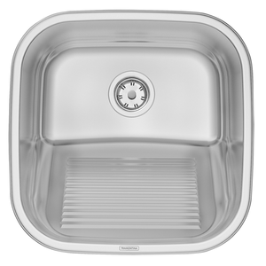 Tanque Encaixe 40x40cm Inox - Tramontina