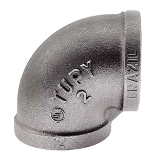 Cotovelo 45 NPT Alta Pressão Preto - Tupy