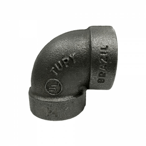Cotovelo 90 NPT Alta Pressão Preto - Tupy