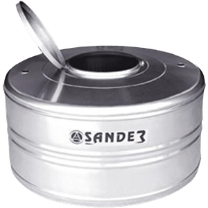 Caixa D´água Inox AC 1000 litros Com Tampa - SANDER