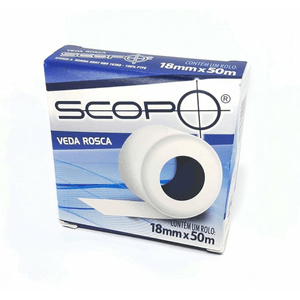 Fita Veda Rosca 18mm x 50m - SCOPO