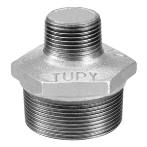 Niple de Redução BSP 1/4x3/8"" Galvanizado - Tupy