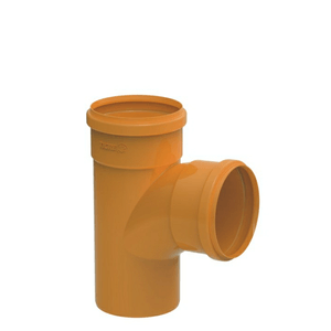 Te JE INJ Coletor Esgoto 100mm Ocre - Tigre
