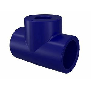 Te de Redução Central PPR Industrial Azul - Tigre